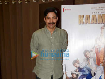 Photos: Deepak Dobriyal and Mukesh Chhabra snapped promoting their film Kaamyaab