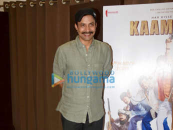 Photos: Deepak Dobriyal and Mukesh Chhabra snapped promoting their film Kaamyaab