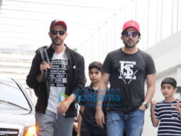 Photos: Hrithik Roshan, Zayed Khan and Madhuri Dixit spotted at Hakkasan in Bandra