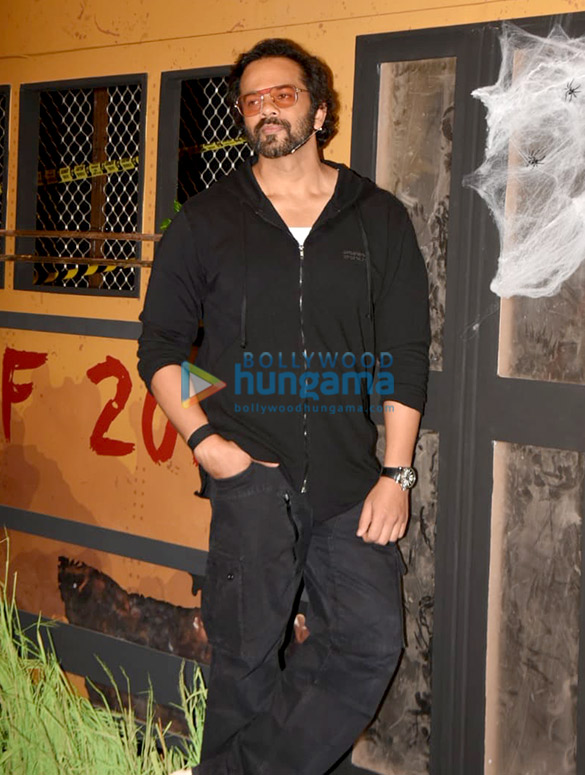 photos karishma tanna rohit shetty graces the press meet announcing the latest season of khatron ke khiladi2