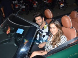 Photos: Kartik Aaryan and Sara Ali Khan snapped promoting their film Love Aaj Kal