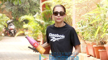 Photos: Malaika Arora spotted at Diva Yoga Studio in Bandra