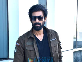 Photos: Rana Daggubati snapped at Eros Now office in Andheri