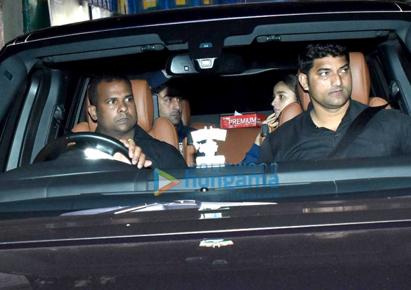 Photos: Ranbir Kapoor and Alia Bhatt snapped in Andheri