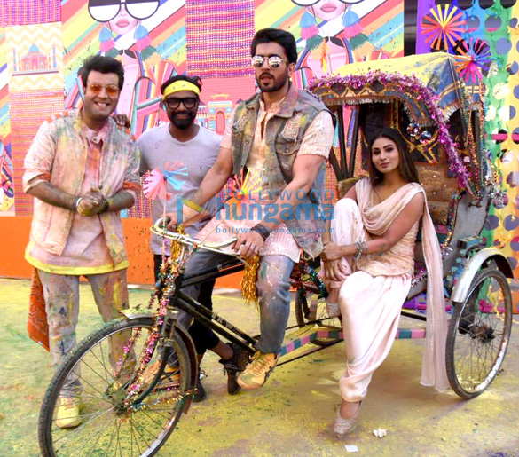 photos remo dsouza mouni roy sunny singh nijjar and varun sharma snapped shooting for a song 6
