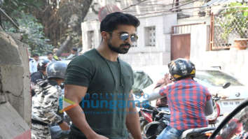 Photos: Saqib Saleem snapped at a dubbing studio