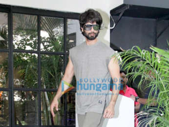 Photos: Shahid Kapoor and Mira Kapoor spotted at the gym
