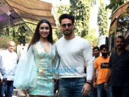 Photos: Shraddha Kapoor, Tiger Shroff and Ahmed Khan snapped promoting their film Baaghi 3