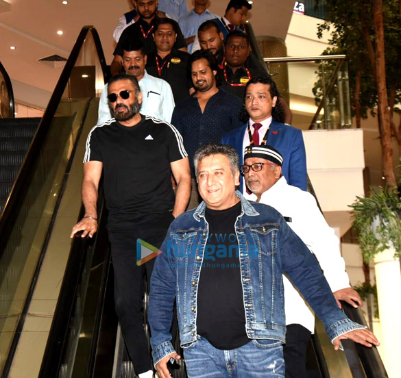 photos suniel shetty snapped at the launch of the rookies jeans 3