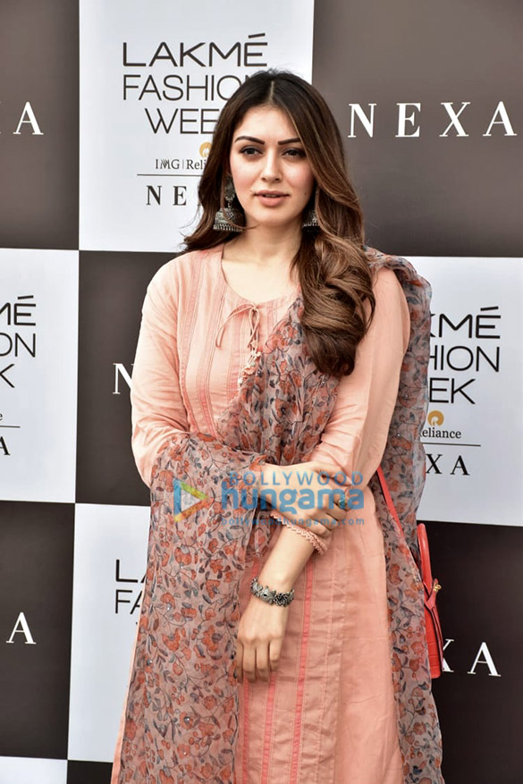 photos sunny leone and hansika motwani snapped at the lakme fashion week summerresort 2020 2