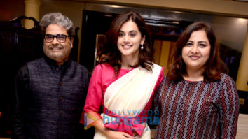 Photos: Taapsee Pannu, Vishal Bhardwaj and Anubhav Sinha snapped during Thappad press conference