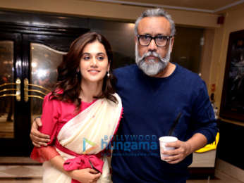 Photos: Taapsee Pannu, Vishal Bhardwaj and Anubhav Sinha snapped during Thappad press conference