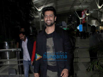 Photos: Taapsee Pannu and Vicky Kaushal snapped at the airport