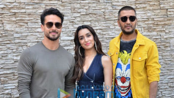 Photos: Tiger Shroff, Shraddha Kapoor and Riteish Deshmukh snapped promoting their film Baaghi 3 at Sun N Sand in Juhu