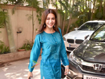 Photos: Tiger Shroff and Kriti Kharbanda spotted at the Kwan office in Andheri