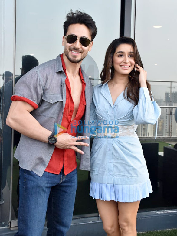 photos tiger shroff and shraddha kapoor snapped promoting their film baaghi 3 7