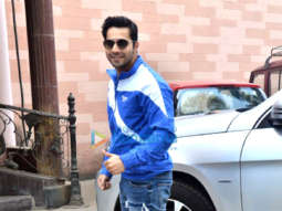 Photos: Varun Dhawan snapped at a dubbing studio