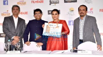 Photos: Vidya Balan snapped at the Filmfare 2020 press meet