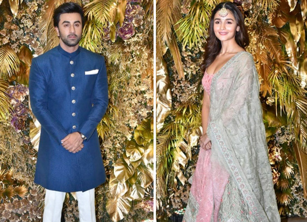 Ranbir Kapoor and Alia Bhatt make a starry entrance with Neetu Kapoor at Armaan Jain - Anissa Malhotra's wedding reception
