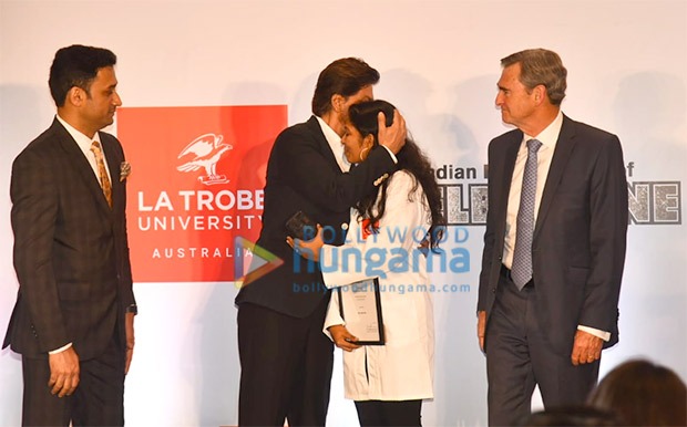 Shah Rukh Khan awards scholarship to a young female researcher from Kerala Shah Rukh Khan awards scholarship to a young female researcher from Kerala
