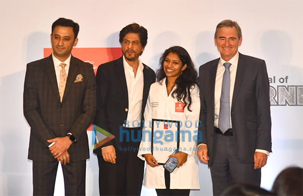 Shah Rukh Khan awards scholarship to a young female researcher from Kerala Shah Rukh Khan awards scholarship to a young female researcher from Kerala