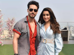 Tiger Shroff and Shraddha Kapoor snapped promoting their film Baaghi 3