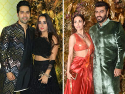Varun Dhawan – Natasha Dalal and Arjun Kapoor – Malaika Arora make it a couple’s affair at Armaan Jain – Anissa Malhotra’s wedding reception