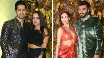 Varun Dhawan – Natasha Dalal and Arjun Kapoor – Malaika Arora make it a couple’s affair at Armaan Jain – Anissa Malhotra’s wedding reception