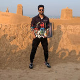 Vicky Kaushal visits the sand ship at Juhu Beach to promote Bhoot Part One – The Haunted Ship