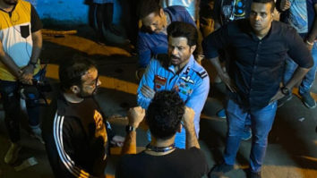 Anil Kapoor kicks off the shooting for the upcoming Netflix movie AK vs AK with co-star Anurag Kashyap