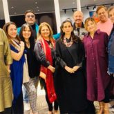 Rakesh Roshan and Pinkie Roshan host the Kapoors and the Dhawans for dinner, see photo