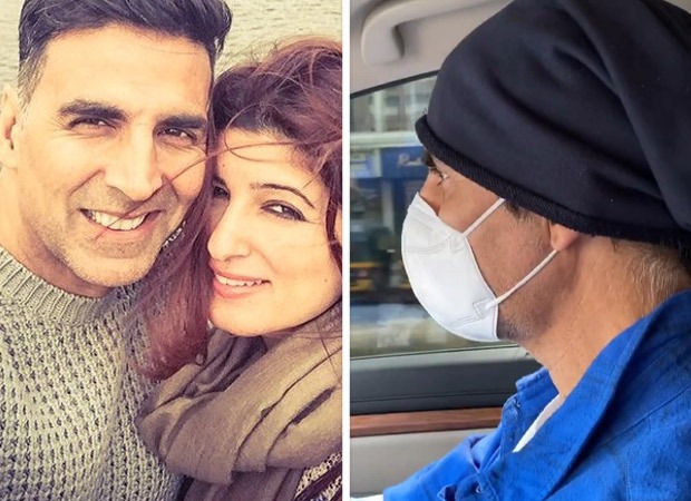 Akshay Kumar and Twinkle Khanna drive to hospital through deserted road amid nationwide lockdown