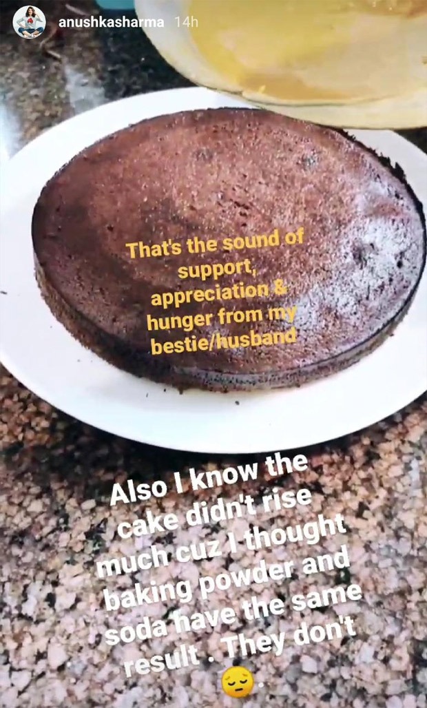 Anushka Sharma bakes birthday cake for dad amid self-quarantine period 