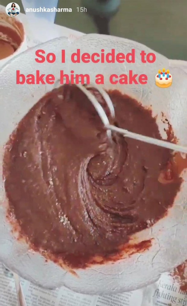 Anushka Sharma bakes birthday cake for dad amid self-quarantine period 