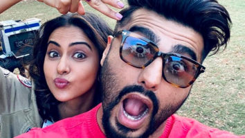 On The Sets Of The Movie Arjun Kapoor and Rakul Preet Singh's Next