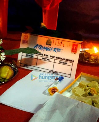 On The Sets from the movie Atrangi Re