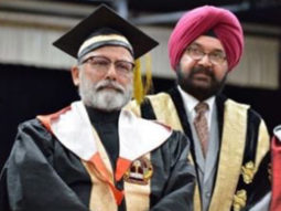 Shahid Kapoor congratulates father Pankaj Kapur as he receives his doctorate