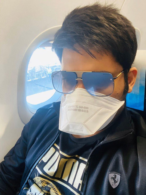 Kapil Sharma travels wearing mask, gives advice to fans amid Coronavirus outbreak Kapil Sharma travels wearing mask, gives advice to fans amid Coronavirus outbreak