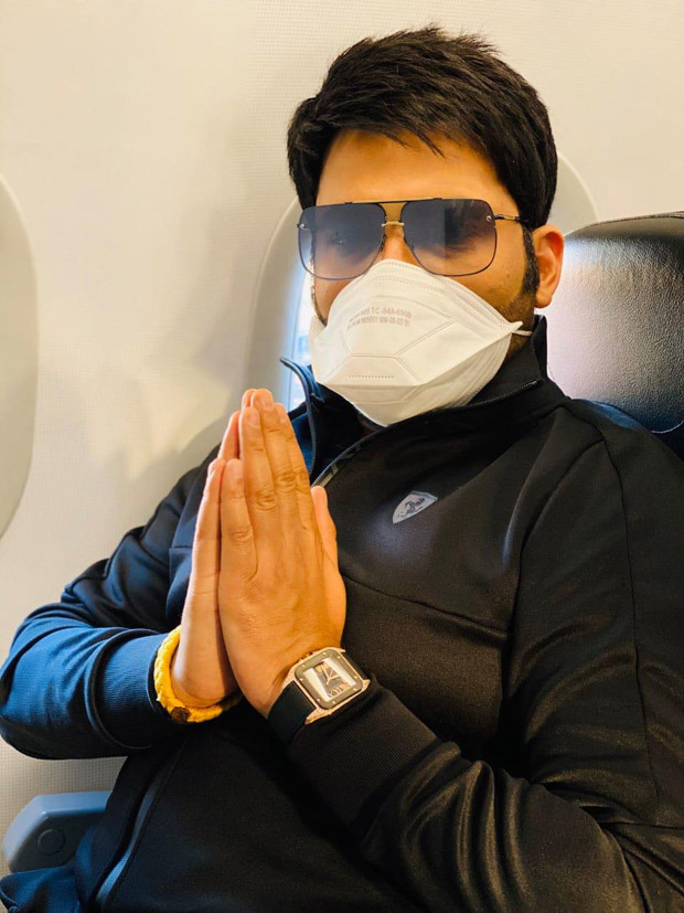 Kapil Sharma travels wearing mask, gives advice to fans amid Coronavirus outbreak Kapil Sharma travels wearing mask, gives advice to fans amid Coronavirus outbreak