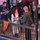 LEAKED PHOTO of Alia Bhatt and Amitabh Bachchan engrossed in a scene during Brahmastra shooting goes viral