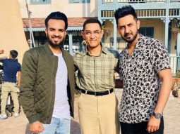 Laal Singh Chaddha: Punjabi actor Gippy Grewal visits Aamir Khan, praises his work