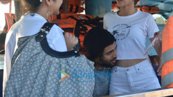 Photos: Ananya Panday and Vijay Deverakonda snapped at Versova jetty
