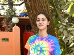 Photos: Ananya Panday snapped at a dance class in Versova