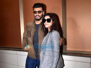 Photos: Arjun Kapoor and Parineeti Chopra snapped during Sandeep Aur Pinky Faraar promotions