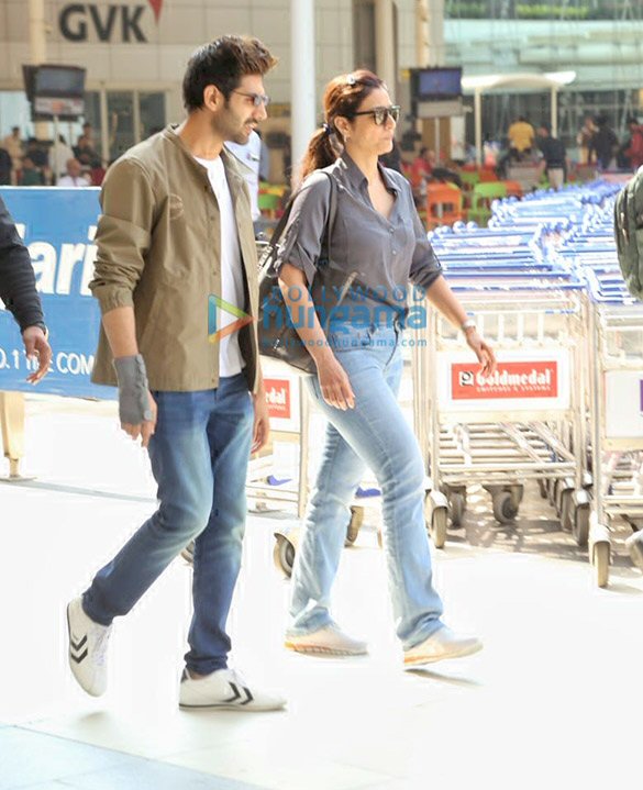 Photos: Kartik Aaryan, Daisy Shah, Parineeti Chopra and others snapped at the airport Photos: Kartik Aaryan, Daisy Shah, Parineeti Chopra and others snapped at the airport