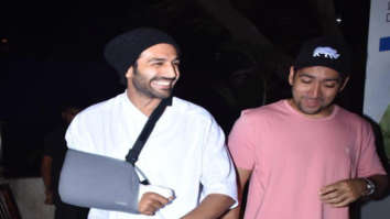 Photos: Kartik Aaryan snapped at David Dhawan’s office