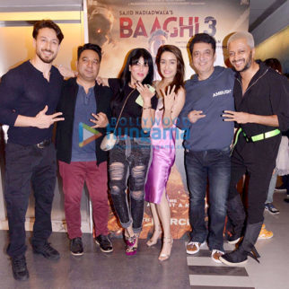 Photos: Tiger Shroff, Shraddha Kapoor, Sajid Nadiadwala and others snapped at Baaghi 3 promotions