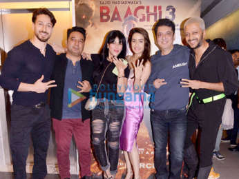 Photos: Tiger Shroff, Shraddha Kapoor, Sajid Nadiadwala and others snapped at Baaghi 3 promotions