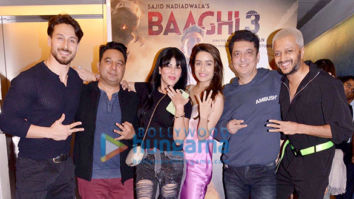 Photos: Tiger Shroff, Shraddha Kapoor, Sajid Nadiadwala and others snapped at Baaghi 3 promotions