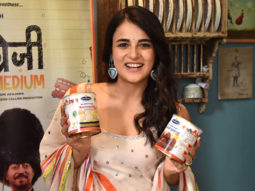 Radhika Madan Turns Halwai to promote Angrezi Medium